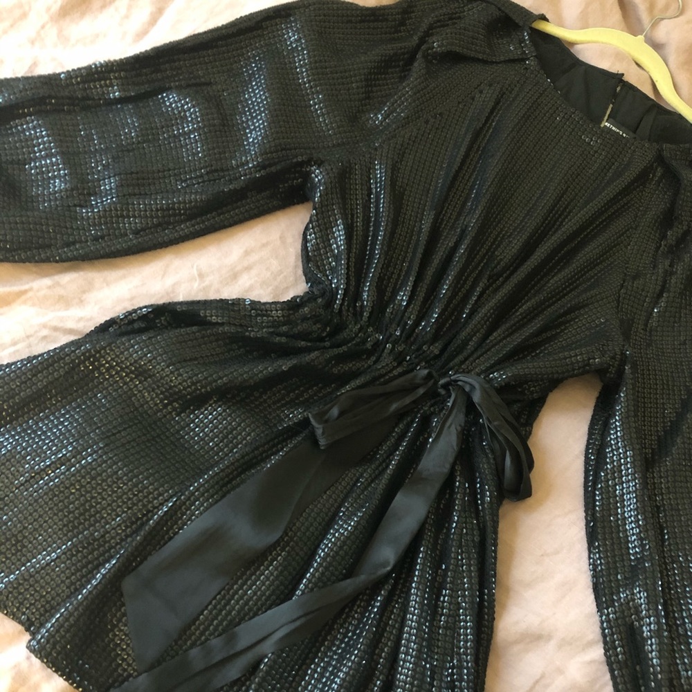 Sequin Raglan Minidress - Picture 2 of 3